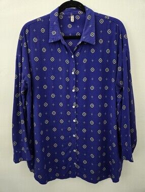 Free People Intimately Shirt Up long sleeve oversized button-down top. Small.